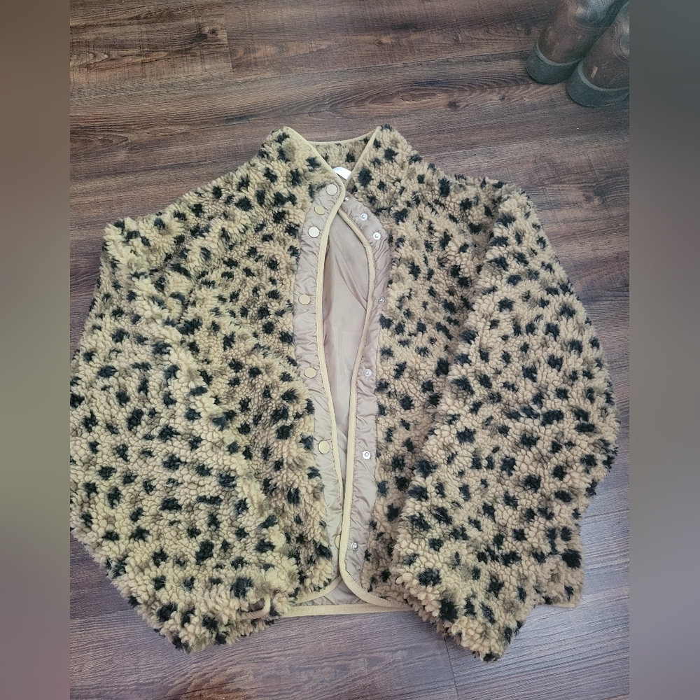Fabletics teddy jacket